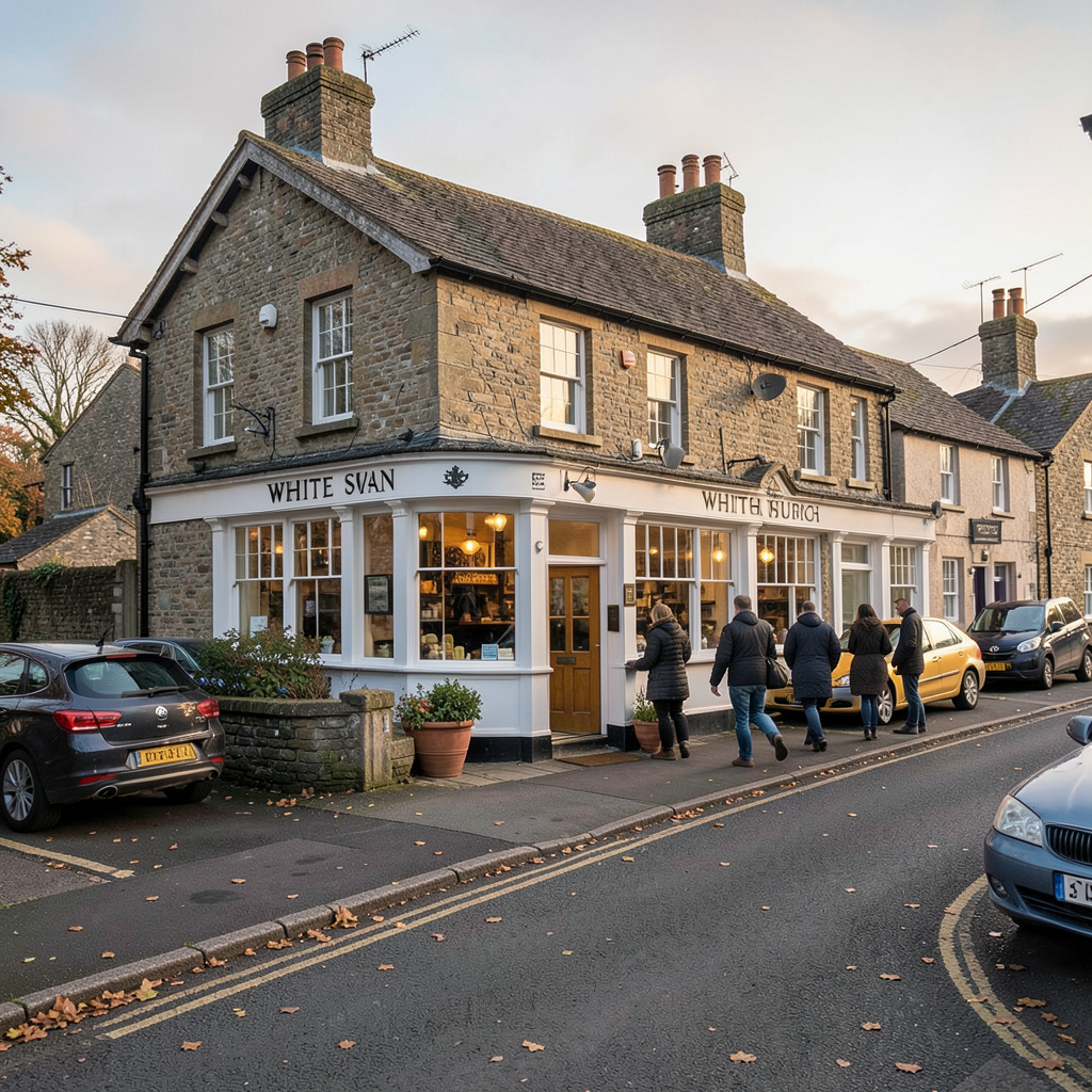 The White Swan in Whitchurch reopens after manager Rebecca Bullock's death in Germany